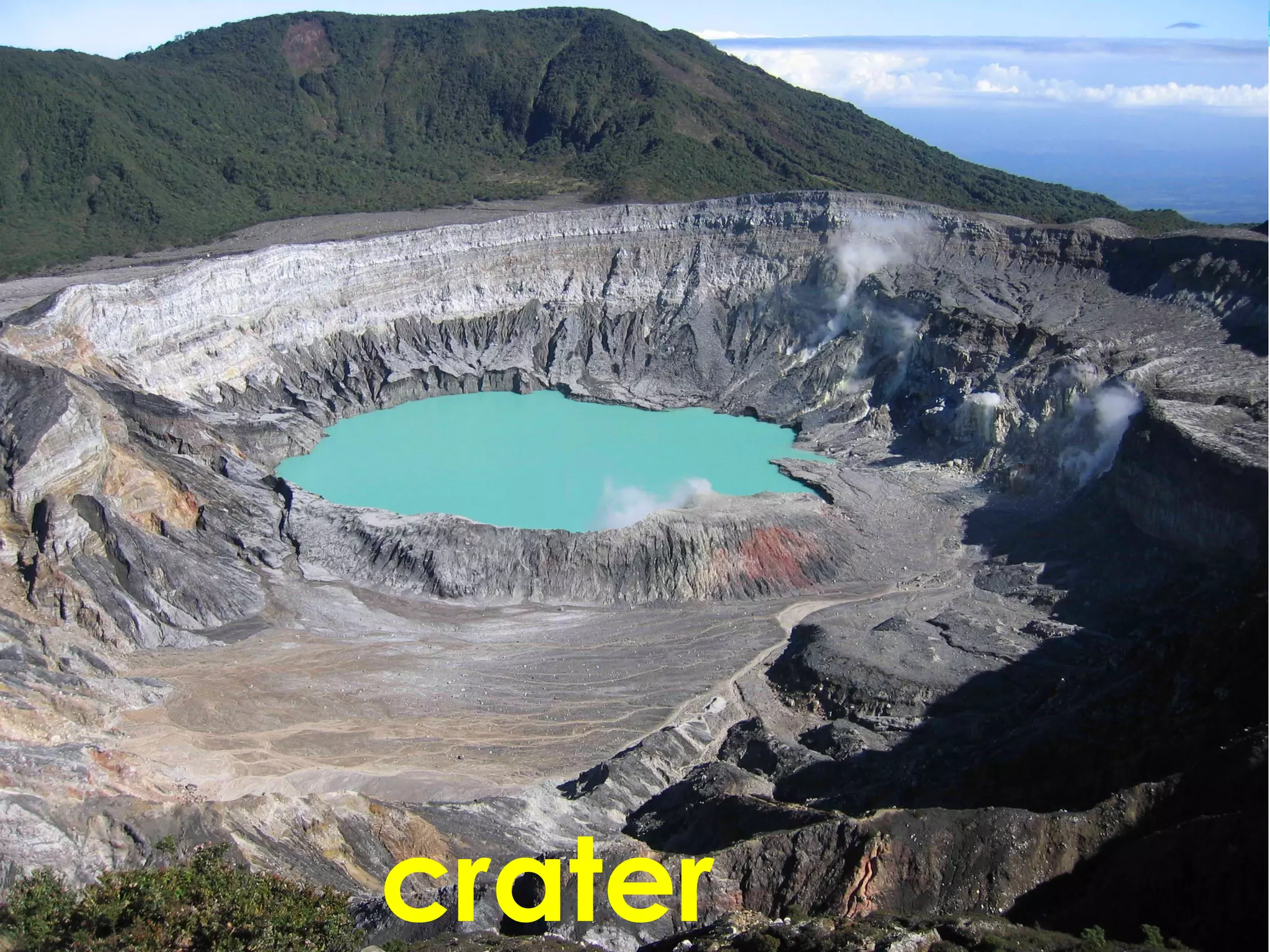 crater
 