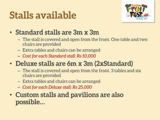 WHAT’S THE PLAN FOR KFF
2015 AT PANJIM?
 