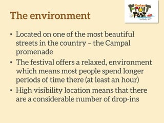 Our partnerships
• The Corporation City of Panjim
• Department of Agriculture, Department of
Horticulture, Indian Council for Agricultural
Research, Regional Fruit Research Station
(Vengurla), Food and Drug Administration,
Department of Art and Culture
• Goa Consumer Action Network (GOACAN),
Western Ghats Kokum Foundation
 