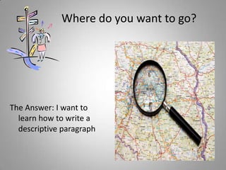 How you are going to get there?