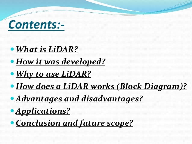 pdf how works remote sensing LiDAR