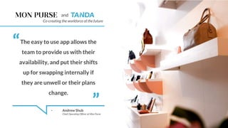 Tanda: About us | PDF
