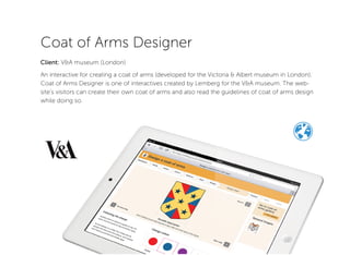 Lemberg helped SNK in developing their new corporate website based on Drupal. 
The idea was to present the content in an appealingly interactive way, with smooth and intuitive transitions. SNK’s beautifully crafted design complemented by sleek JavaScript transitions implemented by Lemberg make for a finely built promotional website. 
WHAT WE DID 
Requirement analysis, project planning, development, QA, 
deployment, maintenance & support. 
“Lemberg has solved many technical challenges while respecting the elaborate design. We appreciated the direct communication with the developers and believe that this contributed substantially to a very attractive digital presence.” 
- Roger Hubmann, Account Manager and Head of Digital Branding at SNK. 
HIGHLIGHTS 
Project timeline: 3 months 
Professionals involved: 2 
Methodology: waterfall (fixed cost/timeline) 
Platform: Drupal 7 
Responsive theme 
KEY MODULES: 
• Context 
• CND 
• Entity 
agency | branding | corporate website | client since 2012 
SNK (Scholtysik Niederberger Kraft) 
Swiss design & branding agency 
www.snk.ch 
CASESTUDY 
lemberg.co.uk  