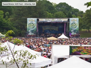SweetWater	
  420	
  Fest	
  -­‐	
  Atlanta,	
  GA	
  	
  
 