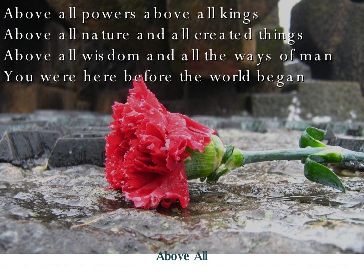 Above All Above All
