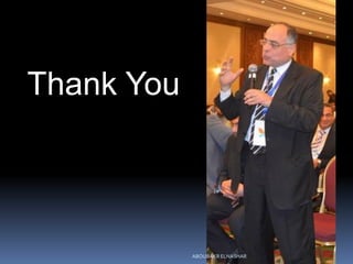 Thank You
ABOUBAKR ELNASHAR
 