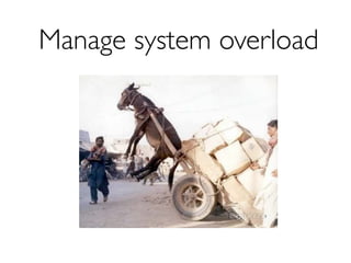 Manage system overload
 