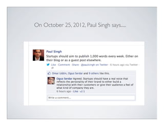 On October 25, 2012, Paul Singh says.....
 