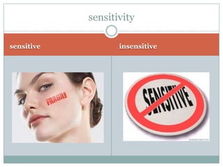 Sensitive In Above the line | PPTX