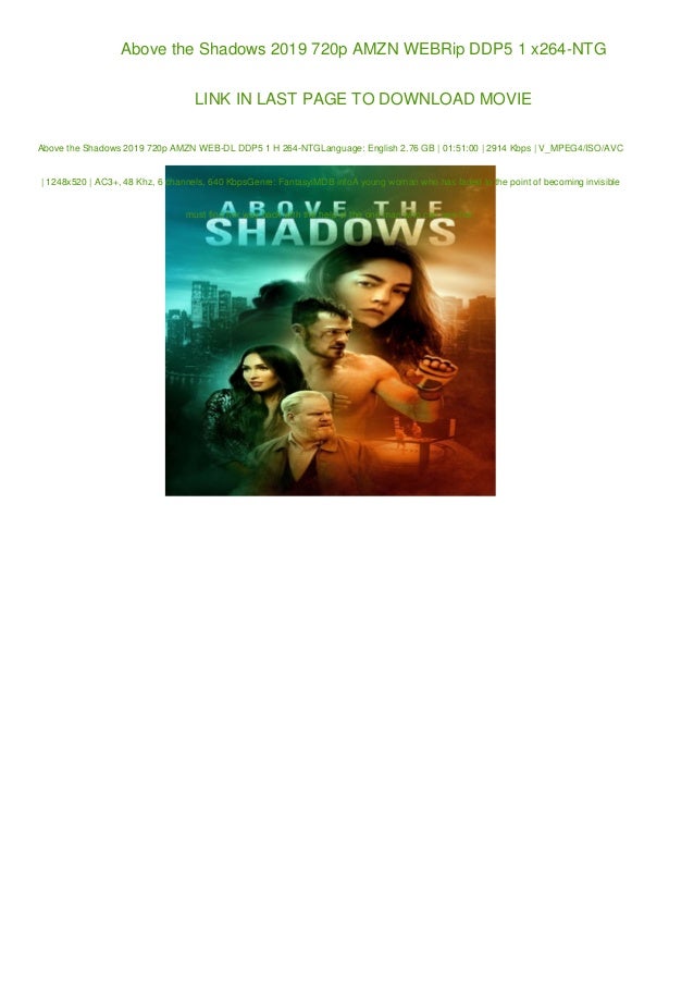 Above The Shadows 2019 720p Amzn Webrip Ddp5 1 X264 Ntg
