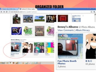 ORGANIZED FOLDER 
 