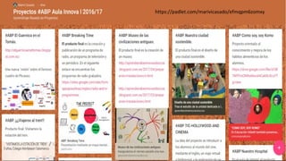 Blogs Aula Innova
https://padlet.com/marivicasado/efmqpm6zomxy
 