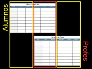 Alumnos
Profes