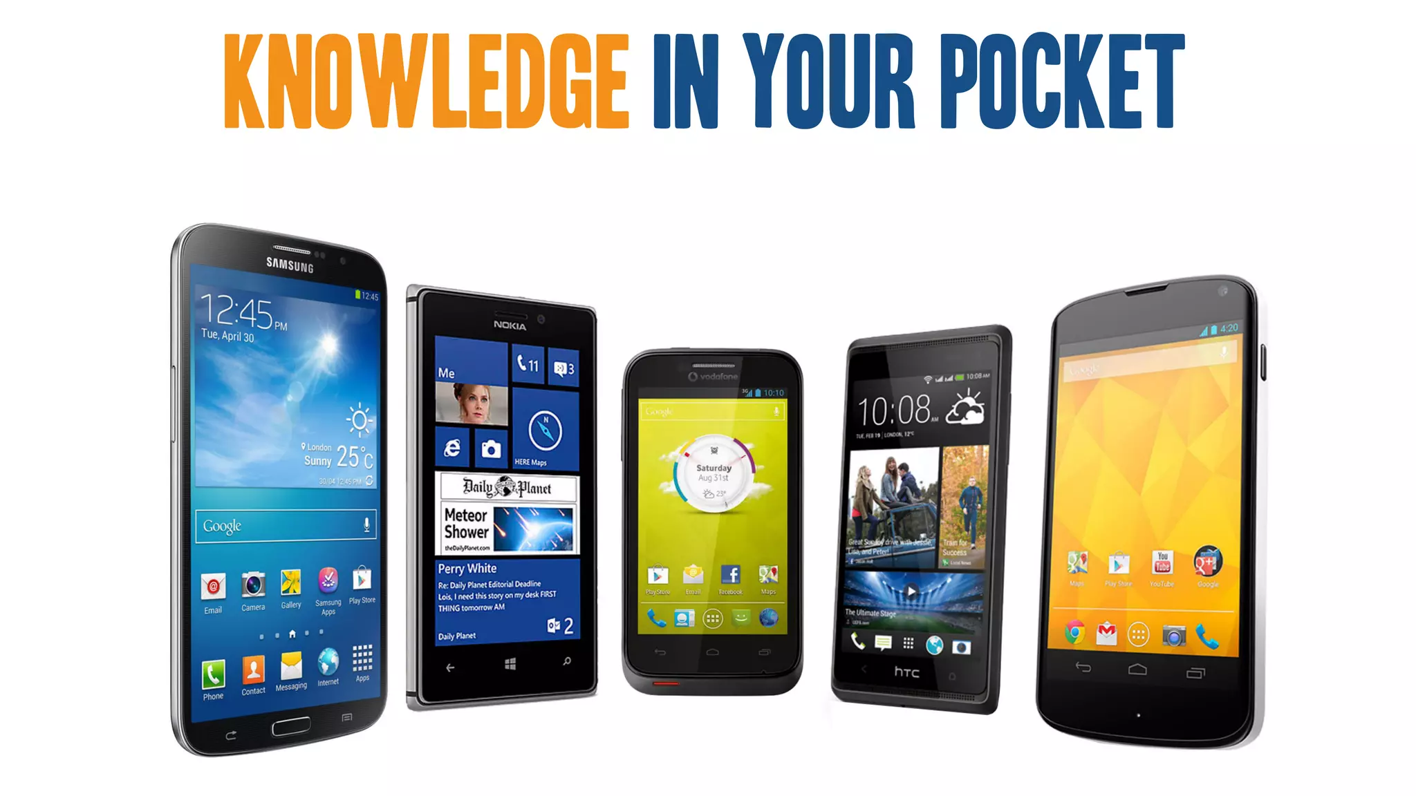 knowledge In your pocket
 