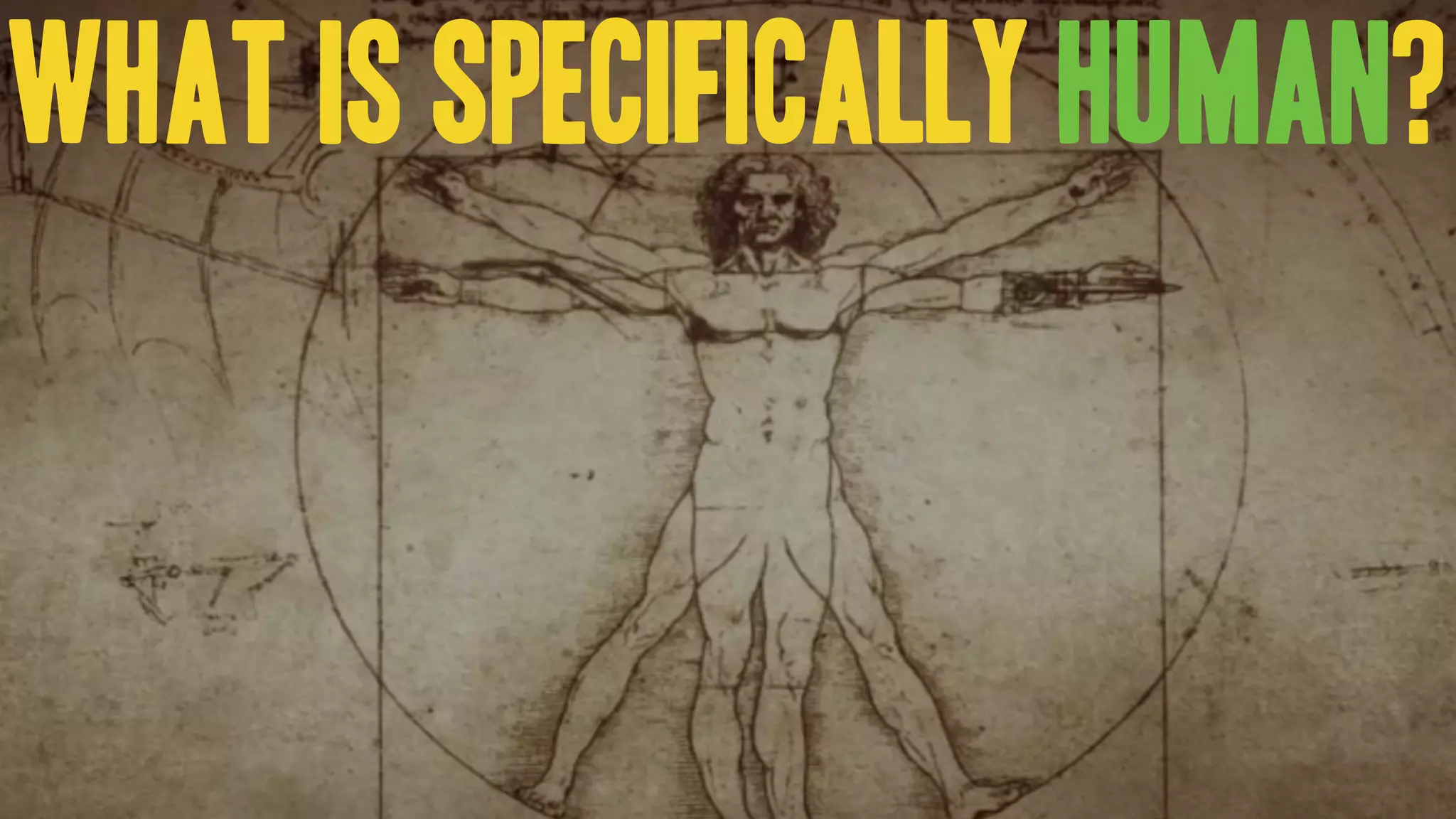 What is specifically HUMAN?
 