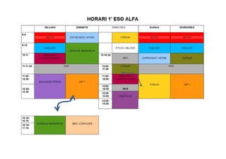 Matèries Portadores:
Equips.
Matèries de suport:
Comissions.
 