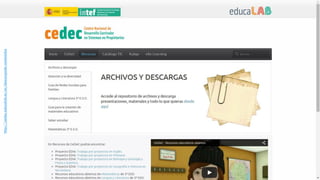 http://cedec.educalab.es/es/descargade-contenidos
 