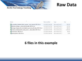 Raw Data
6 files in this example
 