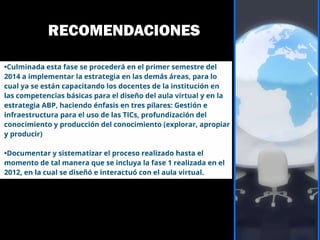 RECOMENDACIONES