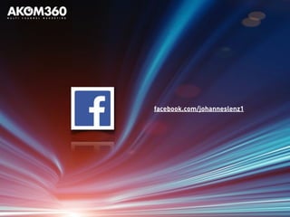 facebook.com/johanneslenz1
 