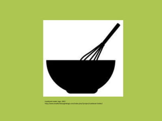 Cookbook holder logo, 2007.
http://www.bradfordwaughdesign.com/index.php?/project/cookbook-holder/
 