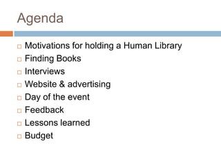 ABQLA human library presentation | PPTX