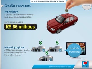 Disponível no Portal da ABRACEconômicoOnde a consulta é feita a nível de fabricante, com diversas formas de consulta por localização, tipo de modelo e demais itens.Análise de mercadoLocalizaçãoModelos