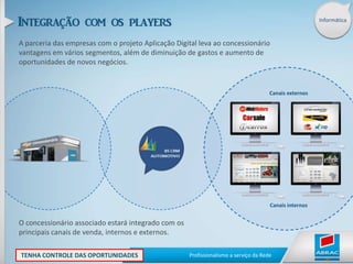 InformáticaVeja o diagnóstico feito por uma empresa sobre o trabalho de Aplicação Digital para a concessionária BMW Agulhas Negras.