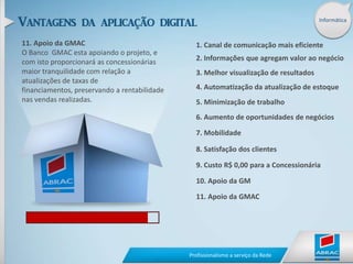 Informática2. Design mais agradávelO layout mais agradável  torna a navegação mais intuitiva e faz com que o internauta fique mais tempo no site. 1. Canal de comunicação mais eficiente2. Informações que agregam valor ao negócio