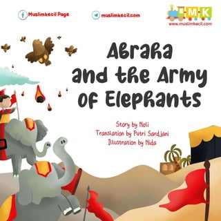 Abraha and The Army of Elephants - buku anak