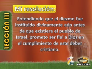 El Diezmo de Abraham