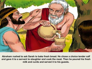 Abraham and the Three Visitors — Pleading for Wicked Sodom | PPT