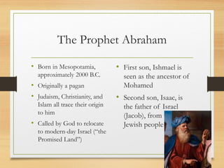 The Abrahamic Family of Faiths Presentation | PPTX