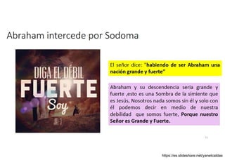 Abraham intercede por Sodoma