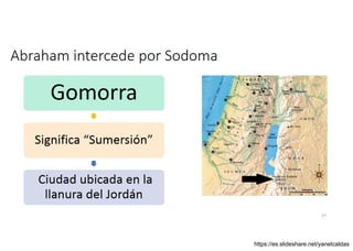 Abraham intercede por Sodoma