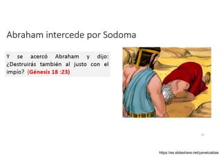 Abraham intercede por Sodoma
