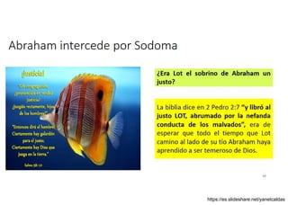 Abraham intercede por Sodoma