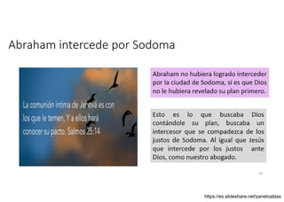 Abraham intercede por Sodoma