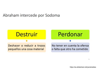Abraham intercede por Sodoma