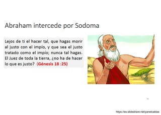 Abraham intercede por Sodoma