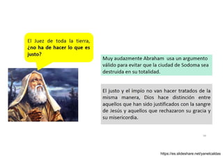 Abraham intercede por Sodoma