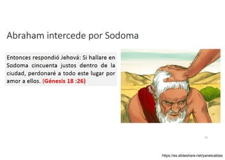 Abraham intercede por Sodoma