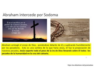 Abraham intercede por Sodoma