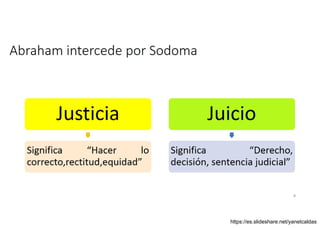Abraham intercede por Sodoma