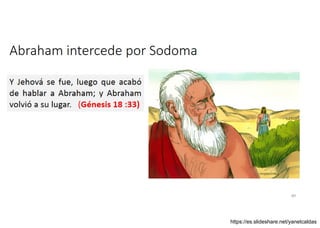 Abraham intercede por Sodoma