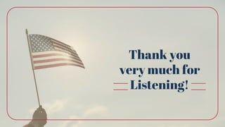 Thank you
very much for
Listening!
 