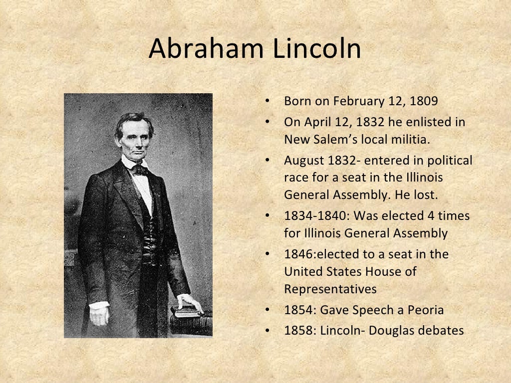 Abraham Lincolns Speech at Peoria