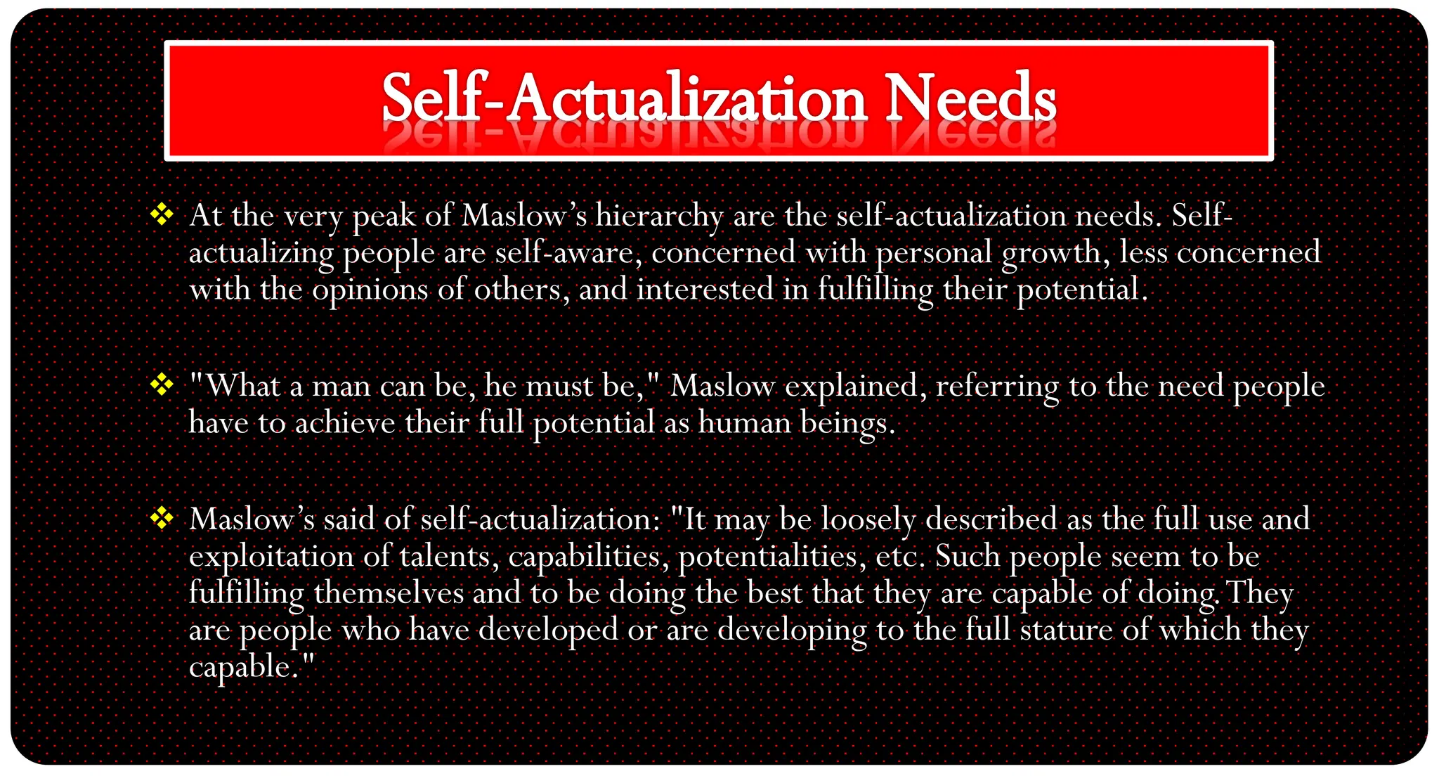 Abraham Maslow (Father of Humanistic Psychology) | PPT