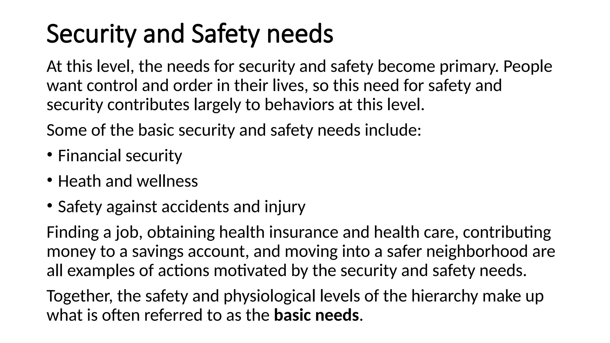 Primary Needs Examples Abraham Maslow’s Hierarchy of Needs.pptx