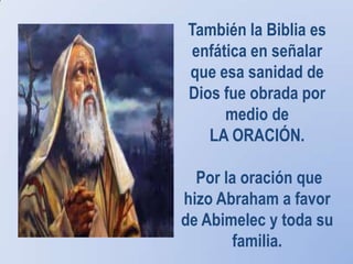 Abraham, un hombre de oracion (3) 